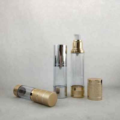 15ml 30ml 50ml airless pump bottle airless cosmetic cream pump containers, lotion cream vacuum bottles